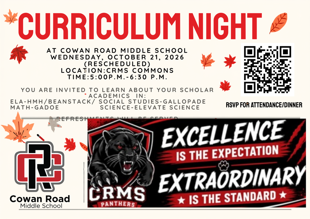 CRMS Curriculum Night