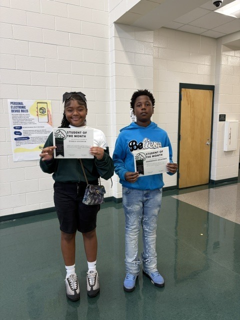 students of the month