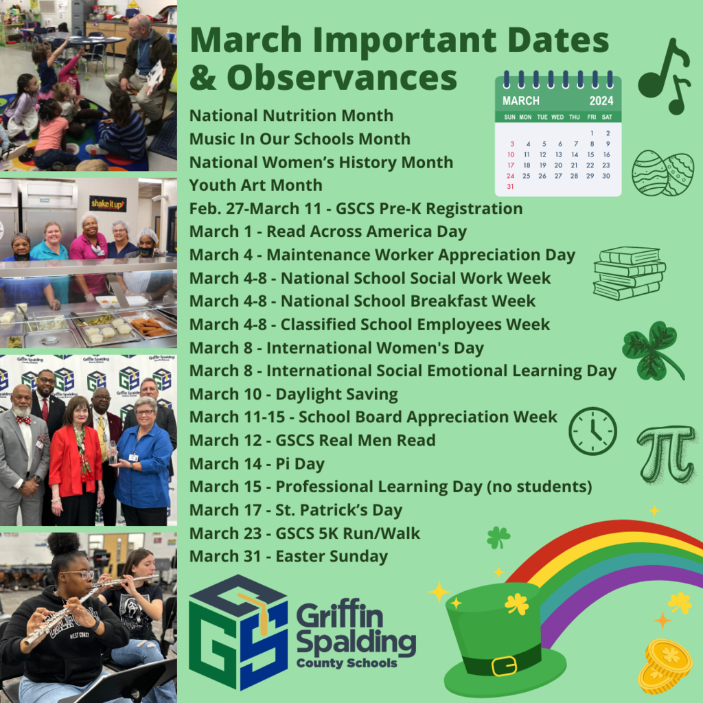 March observances