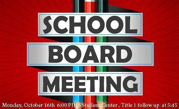 School Board Meeting