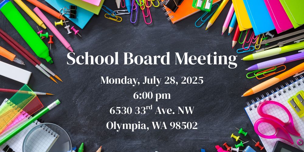 School Board Meeting July 28, 2025
