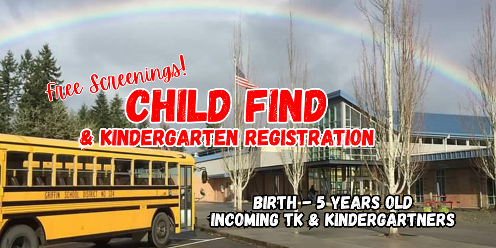 Child Find 2026 Kindergarten Registration