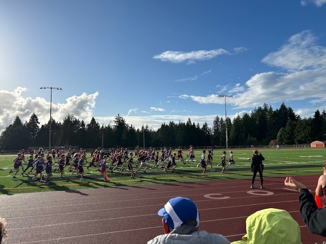 Boys' Cross Country: Start of the Race