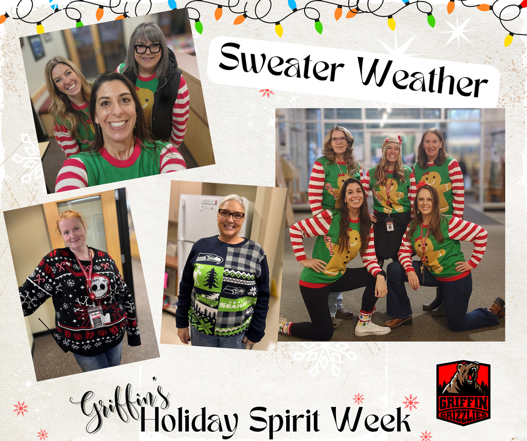 Holiday Spirit Week Dec