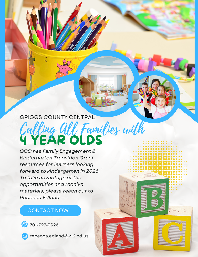 Calling all families with 4 year olds