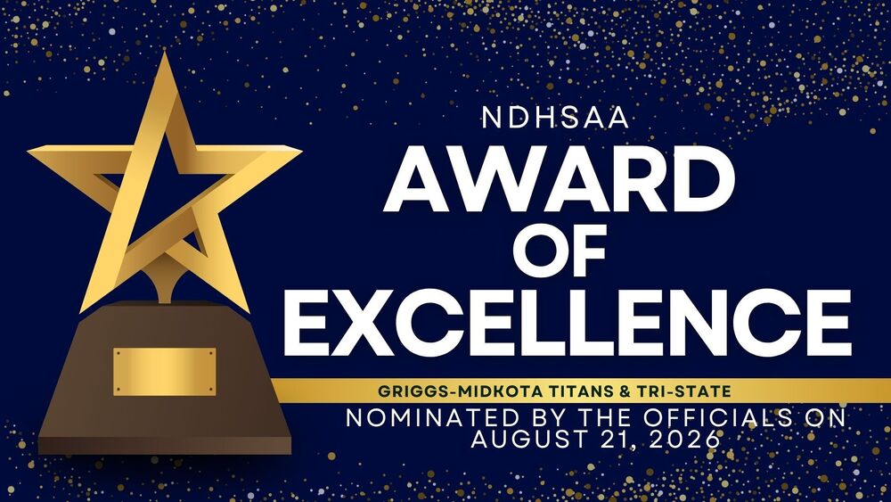 NDHSAA Award of Excellence