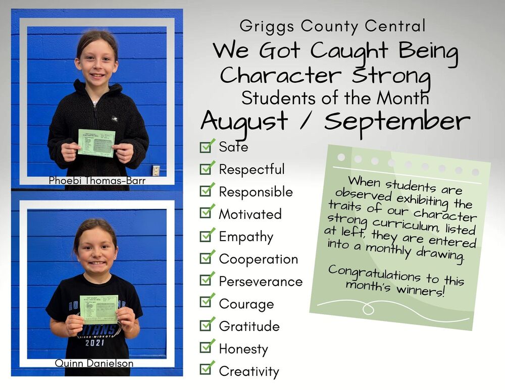 August September Character Strong