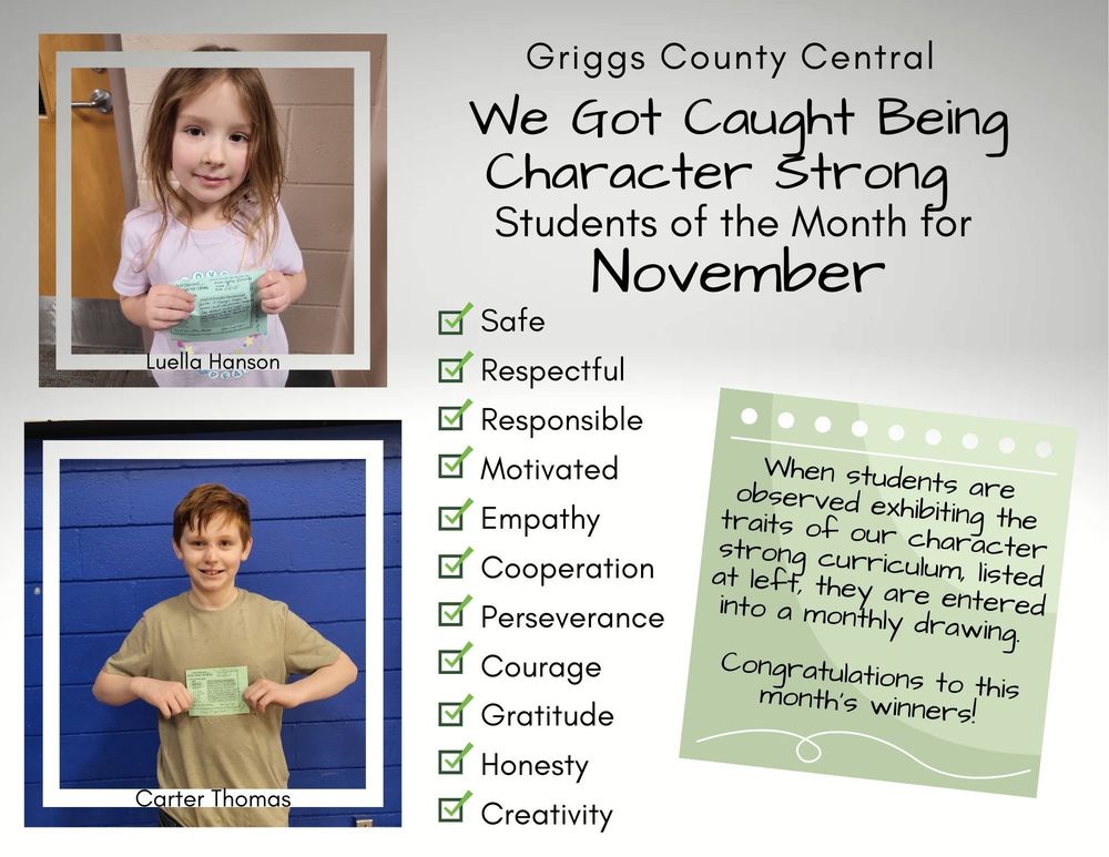 November Character Strong