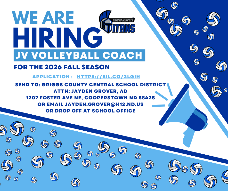 We Are Hiring JV Volleyball Coach for 26 Season