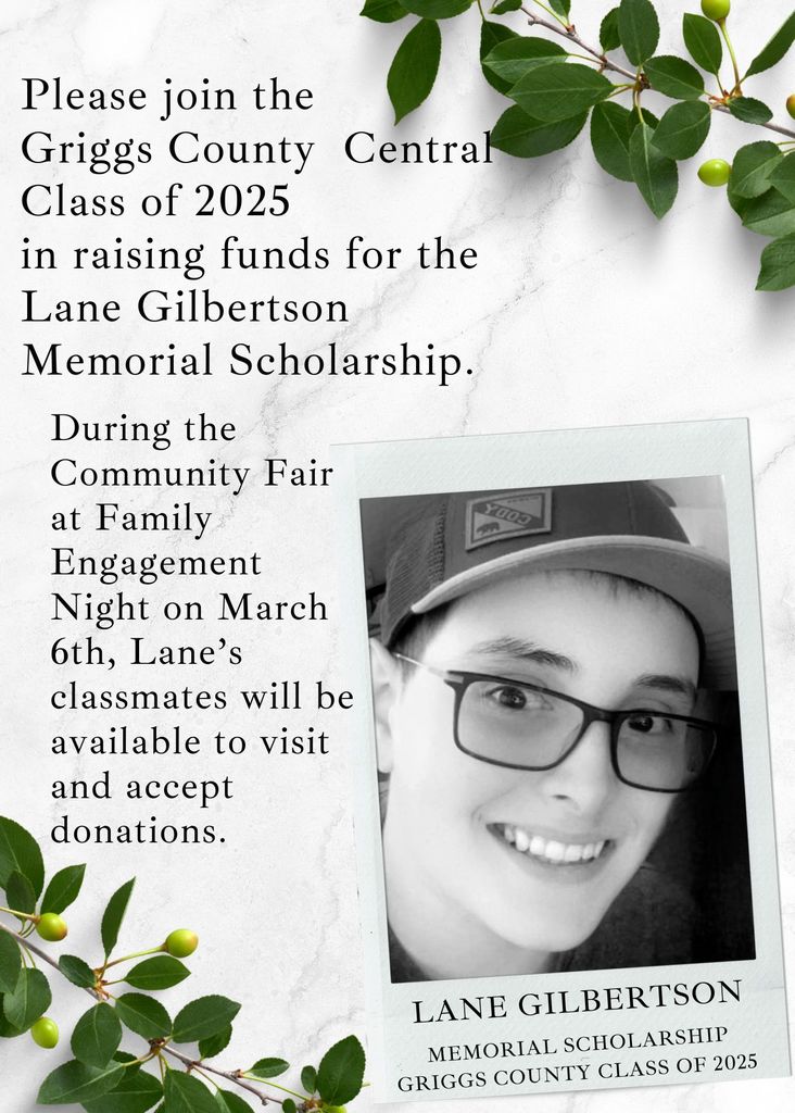 Lane Gilbertson Memorial Scholarship