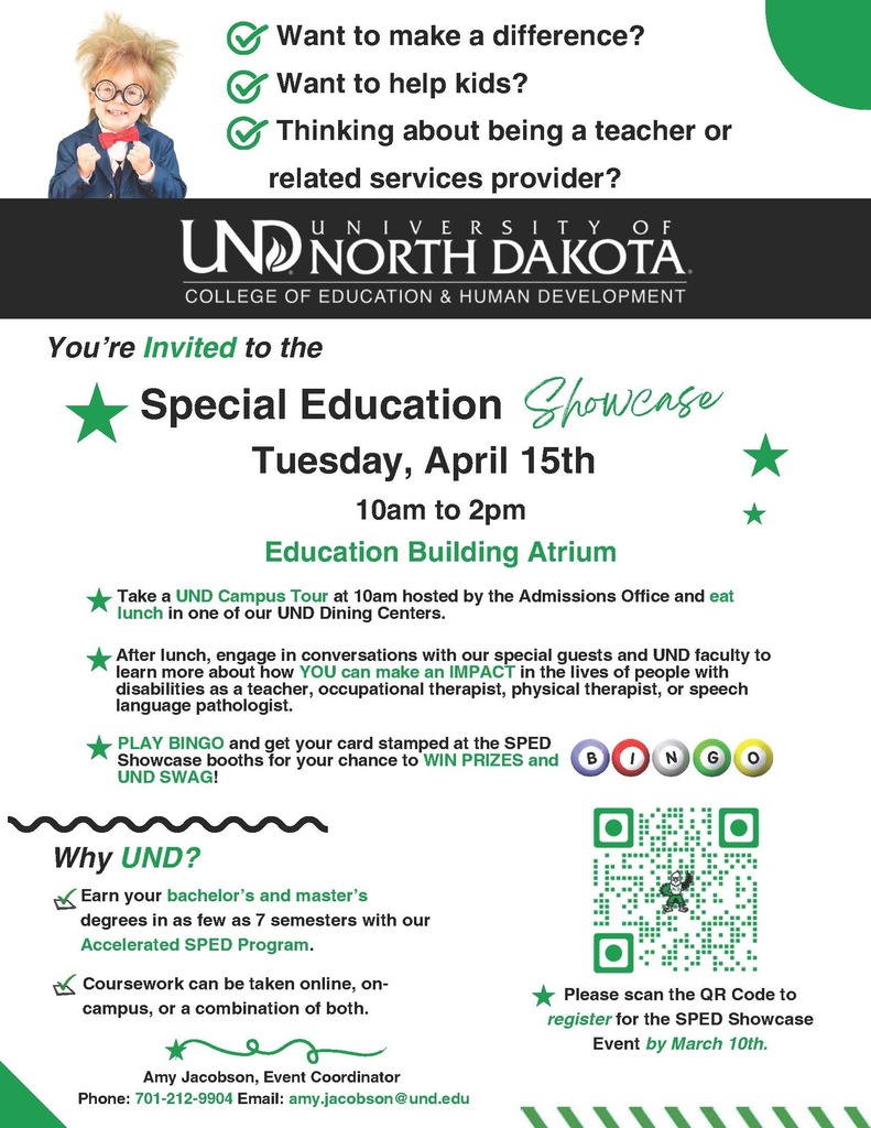 UND Special Education Showcase