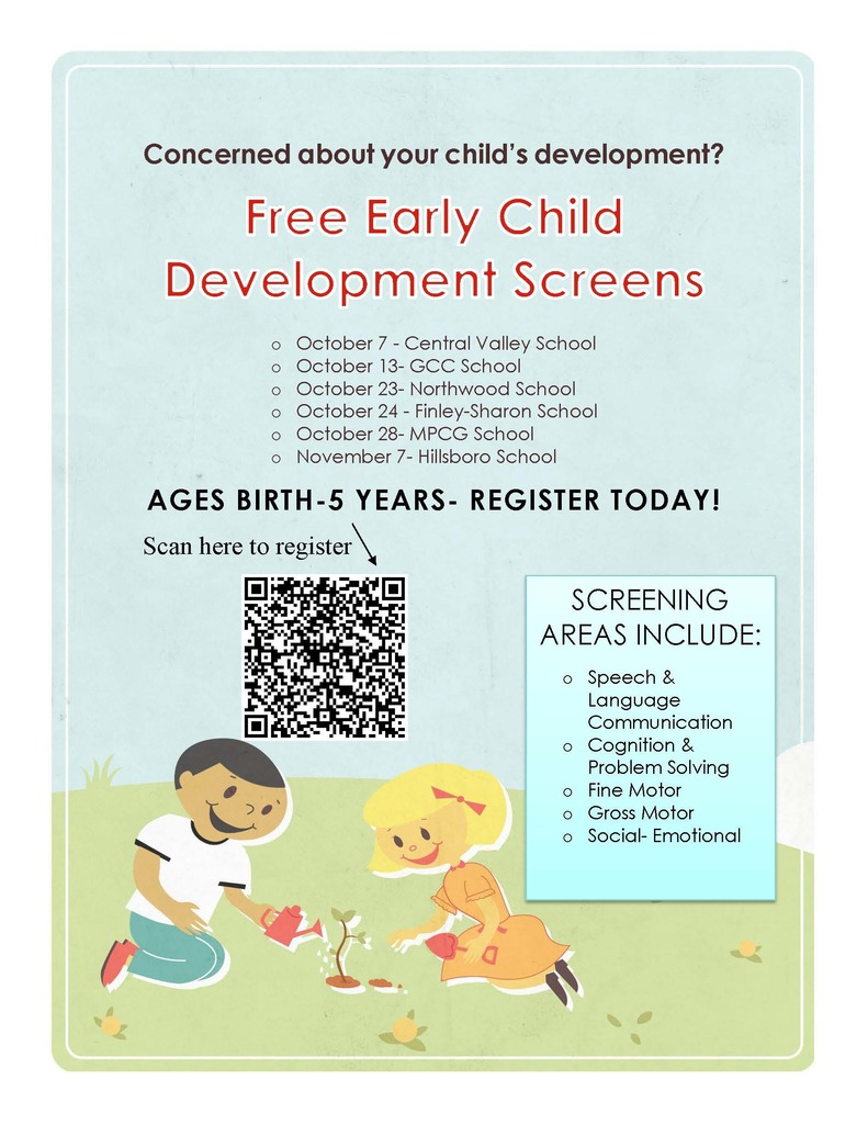 Free Early Child Development Screens