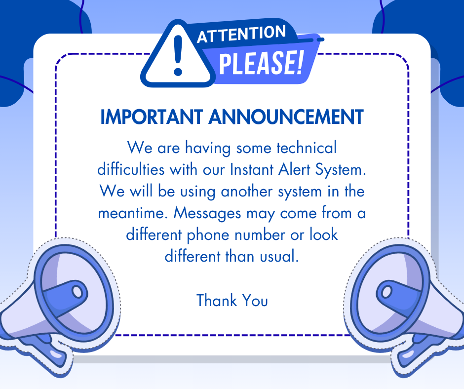 Important Announcement