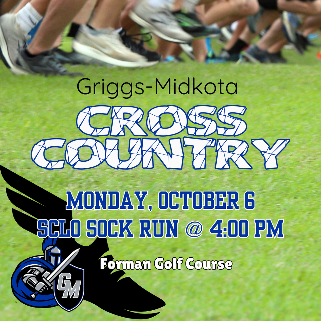 XC 10/6 at 4pm in Forman