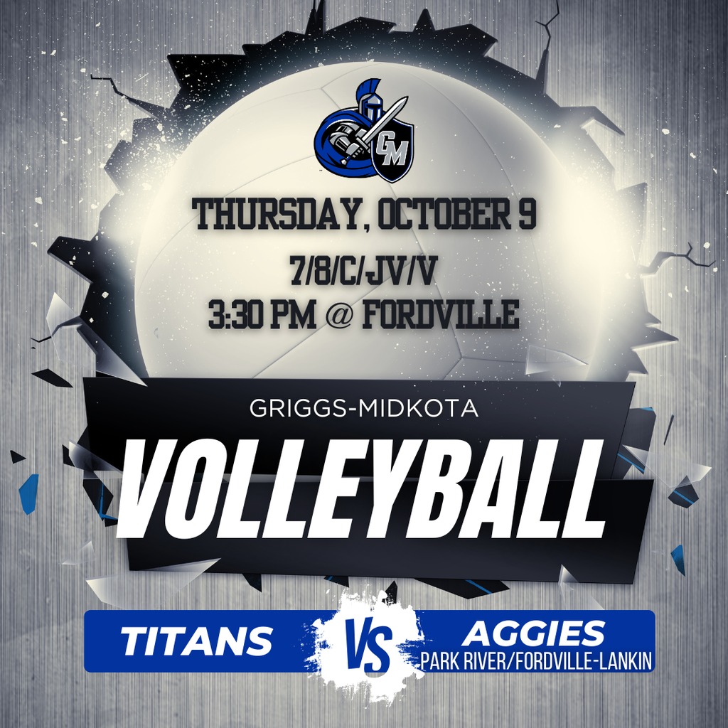 Volleyball in Fordville at 3:30pm