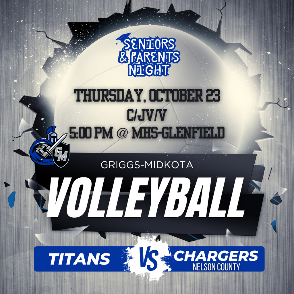 C/JV/V Volleyball vs Nelson County at 5pm in Glenfield