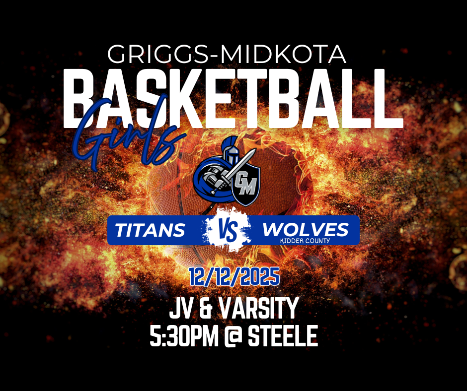JV & V Girls Basketball 12/12 at 5:30 in Steele