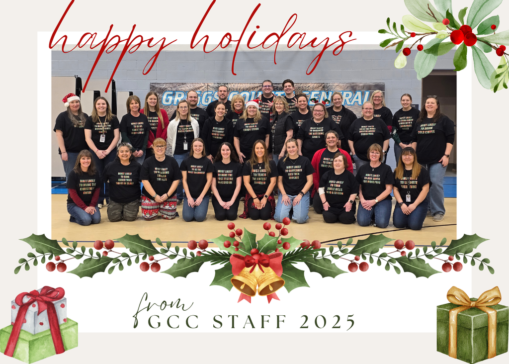 Happy Holidays from the GCC Staff