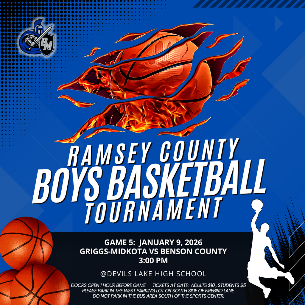 Ramsey County Boys Tournament 1/9 3pm Devils Lake