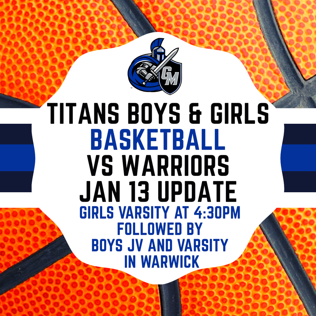 Update Girls V at 4:30 then Boys JV & V