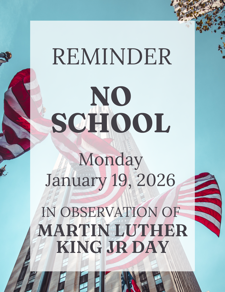 No School 1/19/26