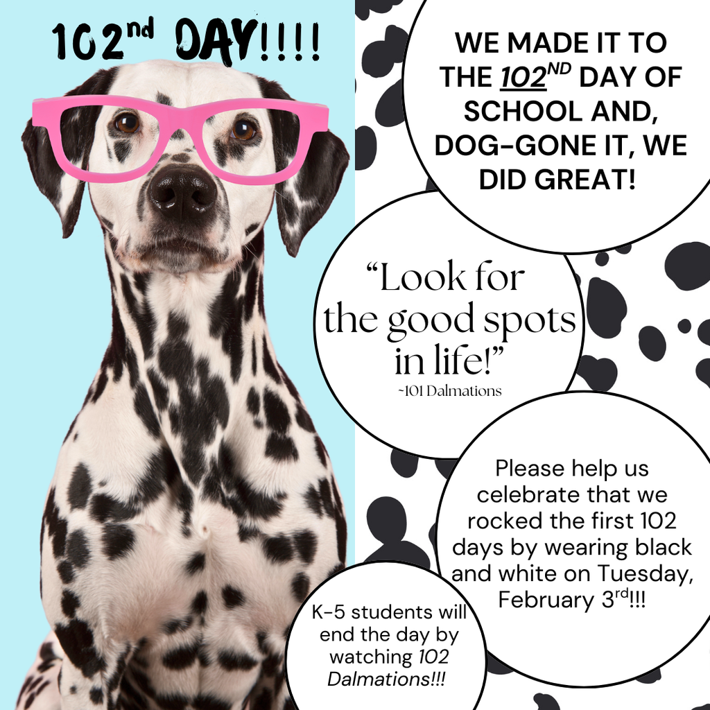 102nd Day 2/3 wear black & white