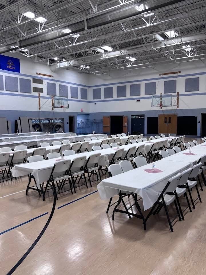 GCC Multipurpose Gym Set Up for Mother's Day Brunch