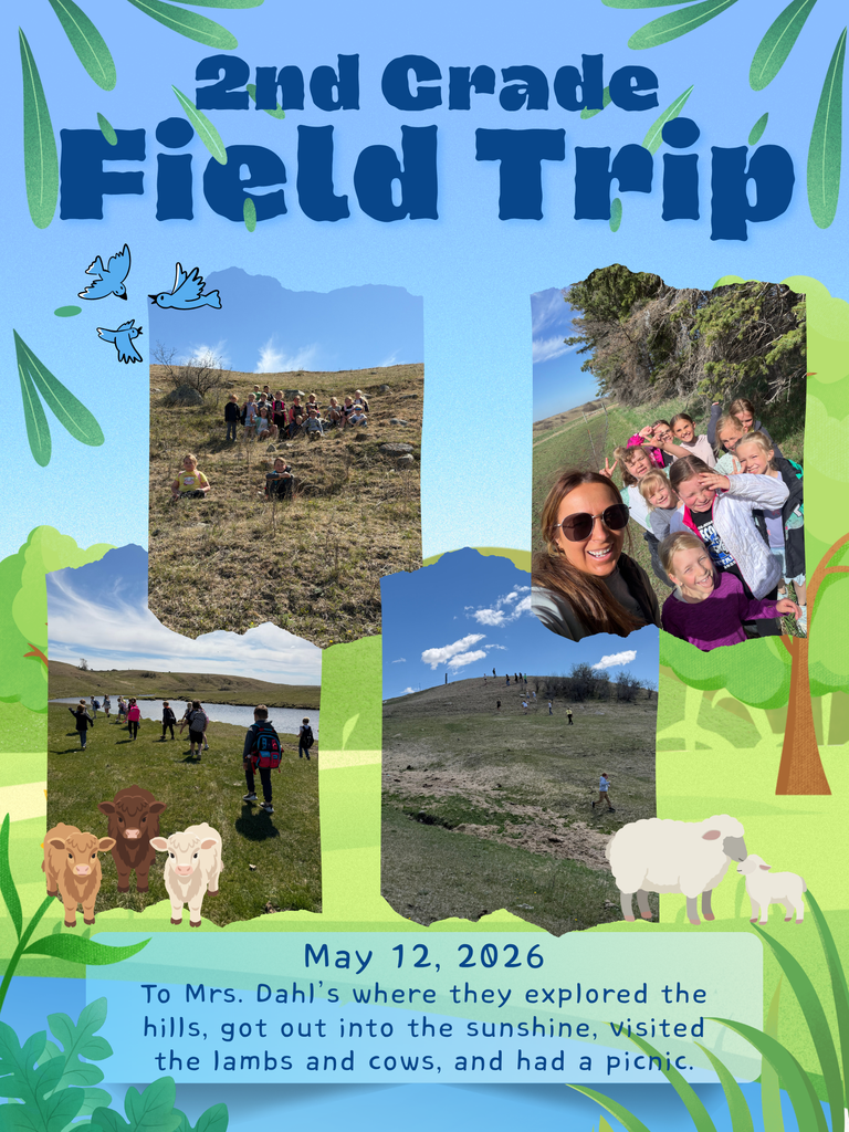 2nd Grade Field trip to Mrs. Dahl's