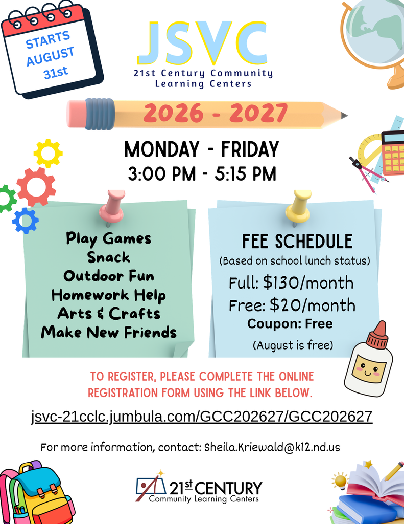 After-School Program Flyer Details in Message.