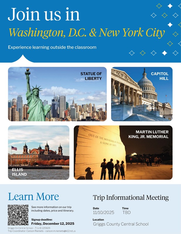 Join us in Washington & New York