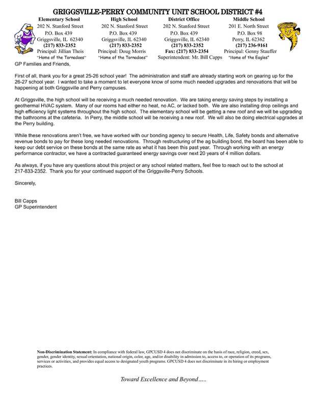 construction letter