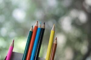 colored pencils