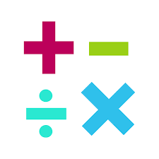 Math operations clipart