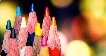 colored pencils