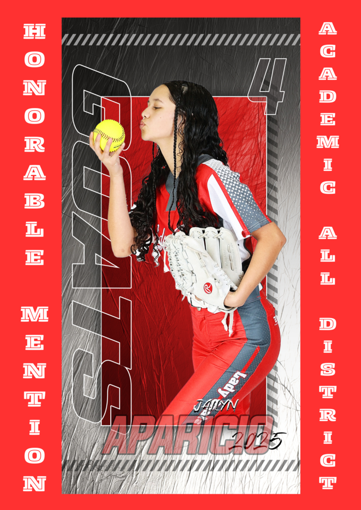 20-3A Softball All District Awards