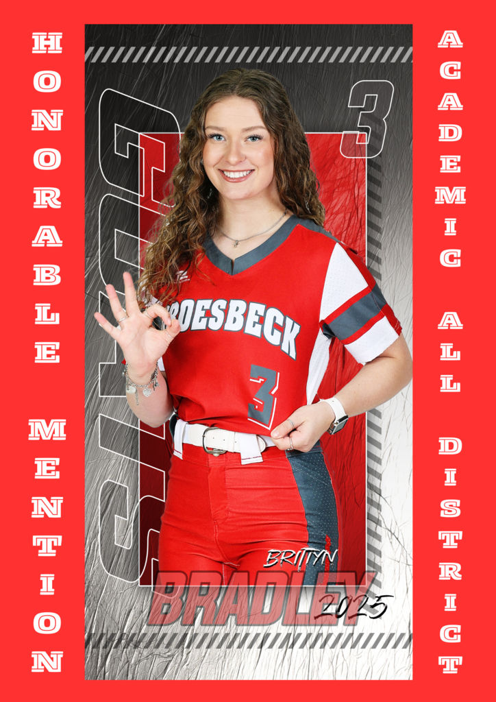 20-3A Softball All District Awards
