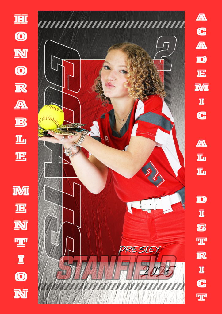 20-3A Softball All District Awards