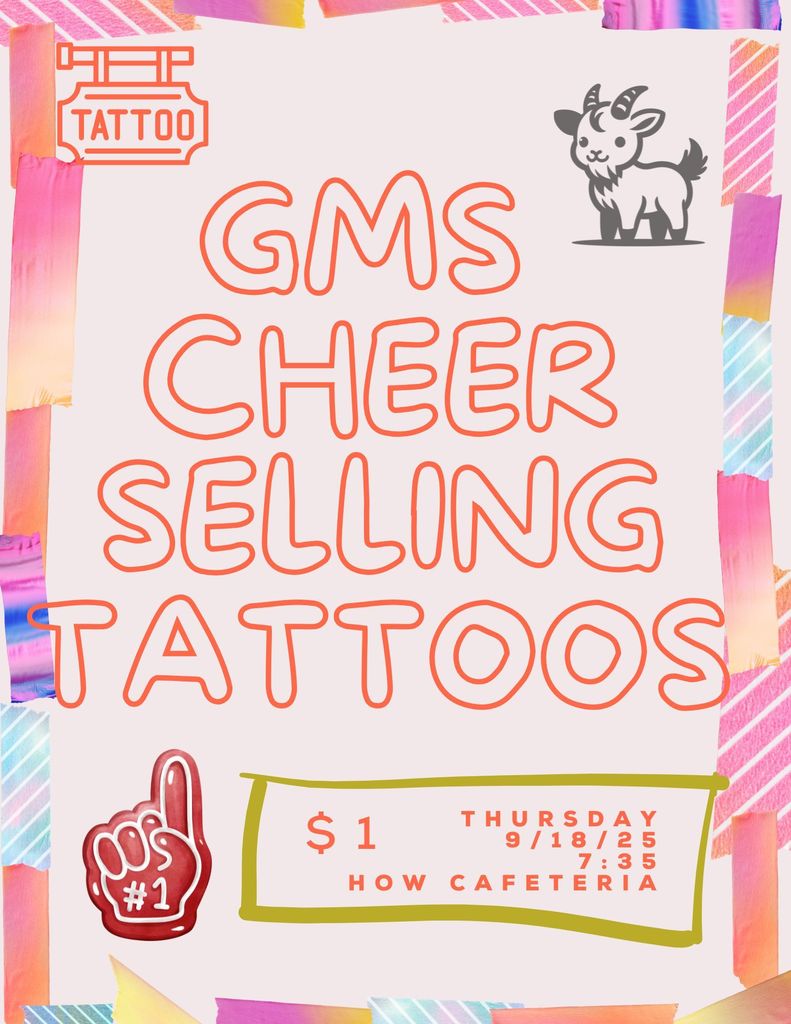 Let's show GMS cheerleaders our support!