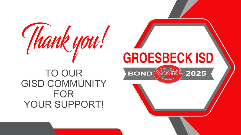 Bond 2025 Election Thank You for Your Support