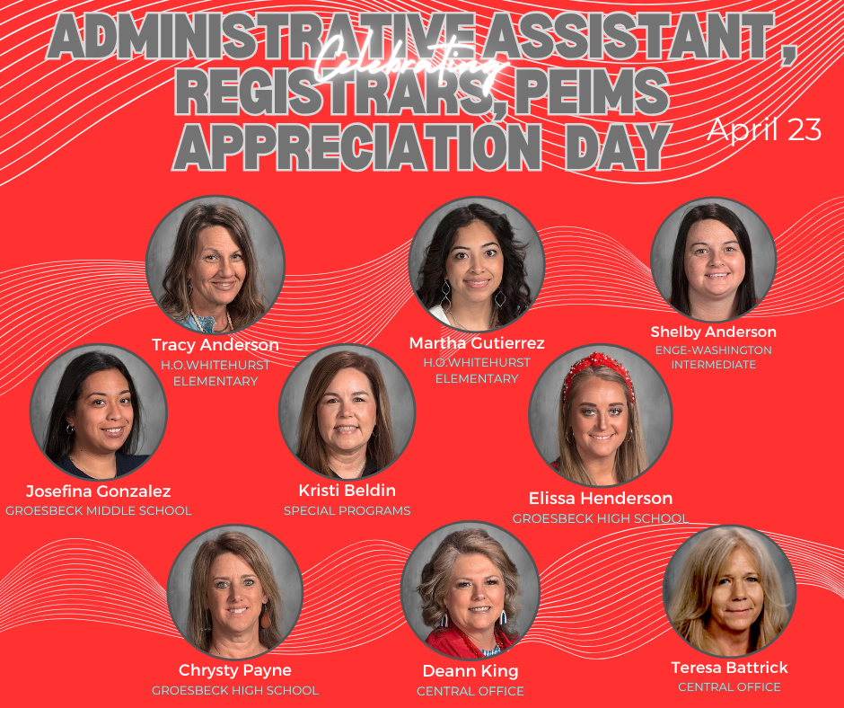 administrtaive assistant registrars peims