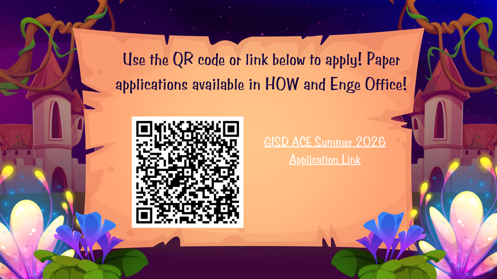 Summer ACE Camp 8a-2p May 26-June 30!  Email or call laura.mclelland@esc12.net, 254-297-2994.