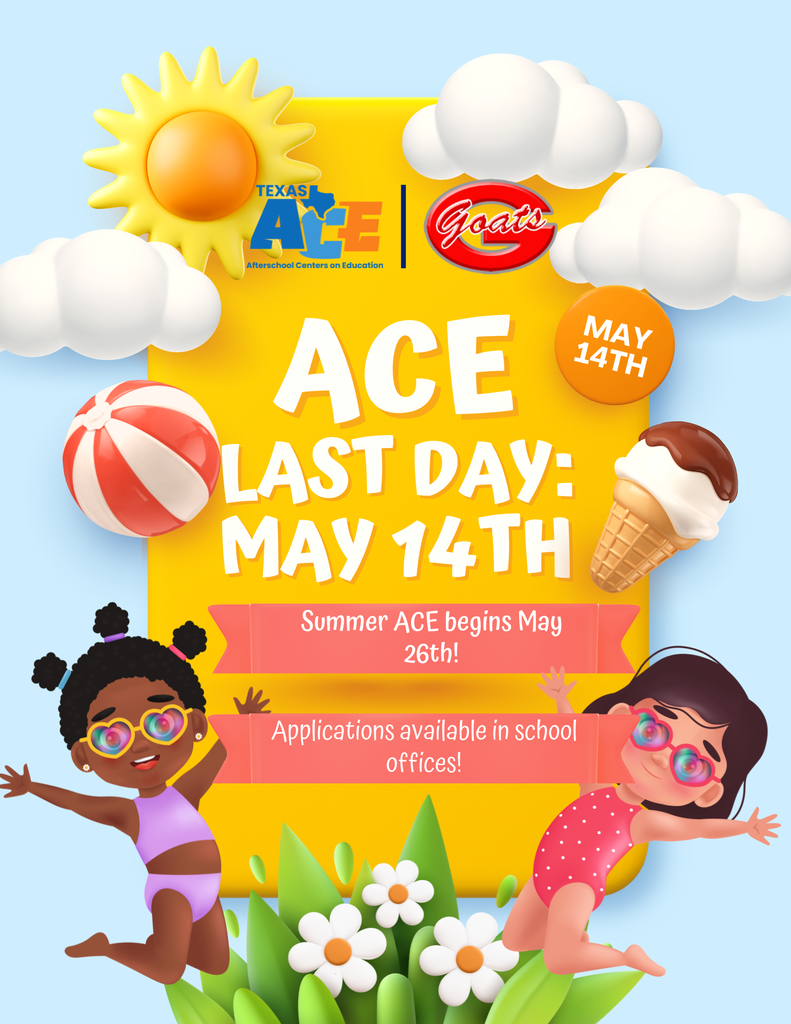 Last Day of ACE May 14th