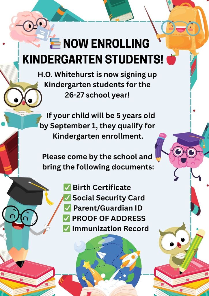 KINDER ENROLLMENT