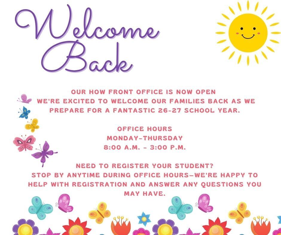 welcome back 