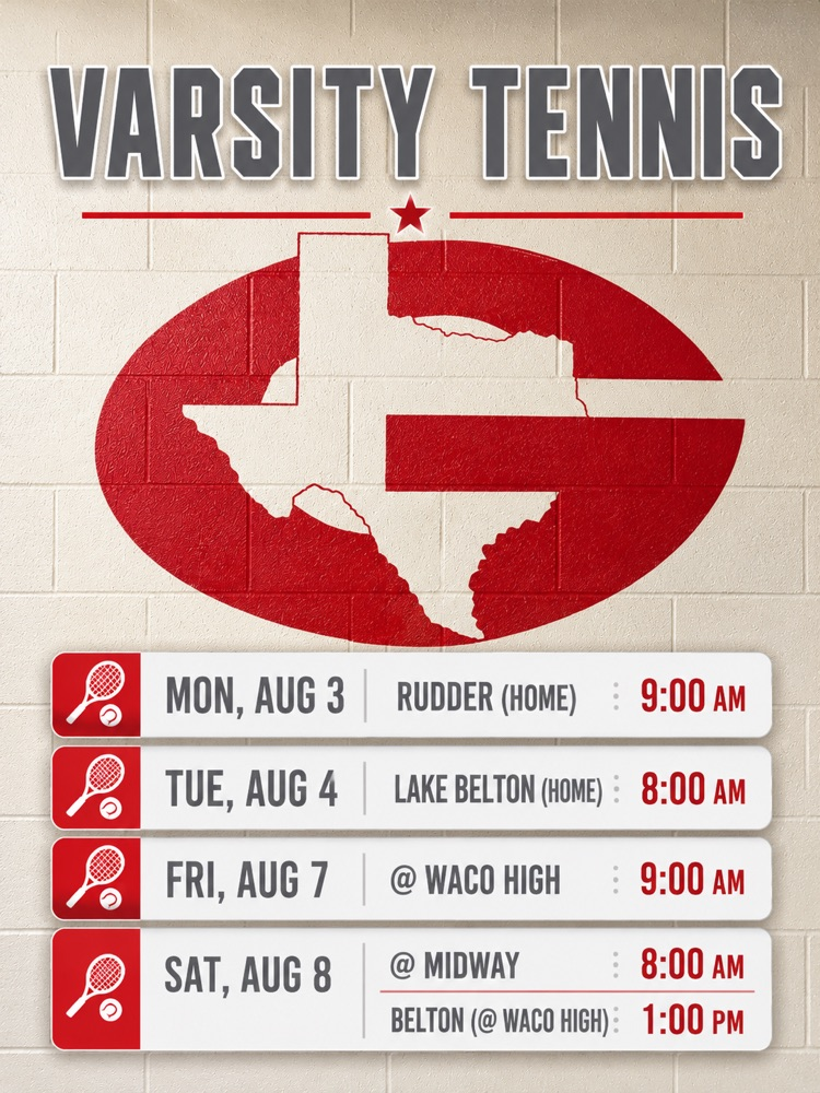 varsity tennis first week