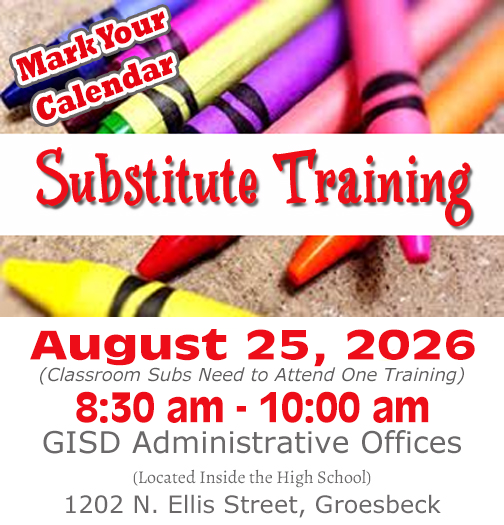 sub training announcement