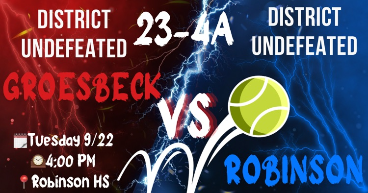 tennis vs Robinson