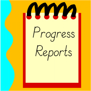 Progress reports are being sent home today. 