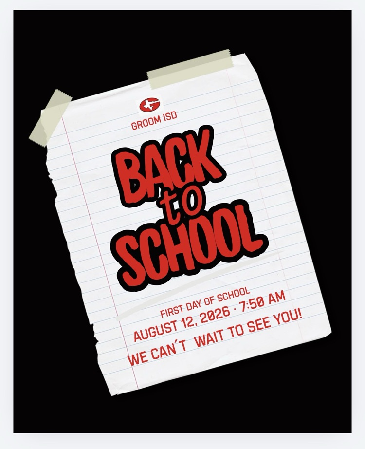 back to school tomorrow Aug 12 @ 7:50am