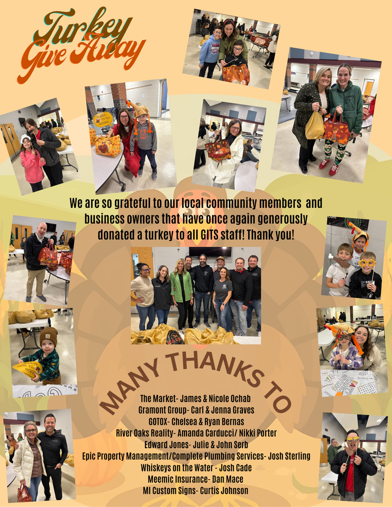 The GITS staff gives many thanks to those that donated.